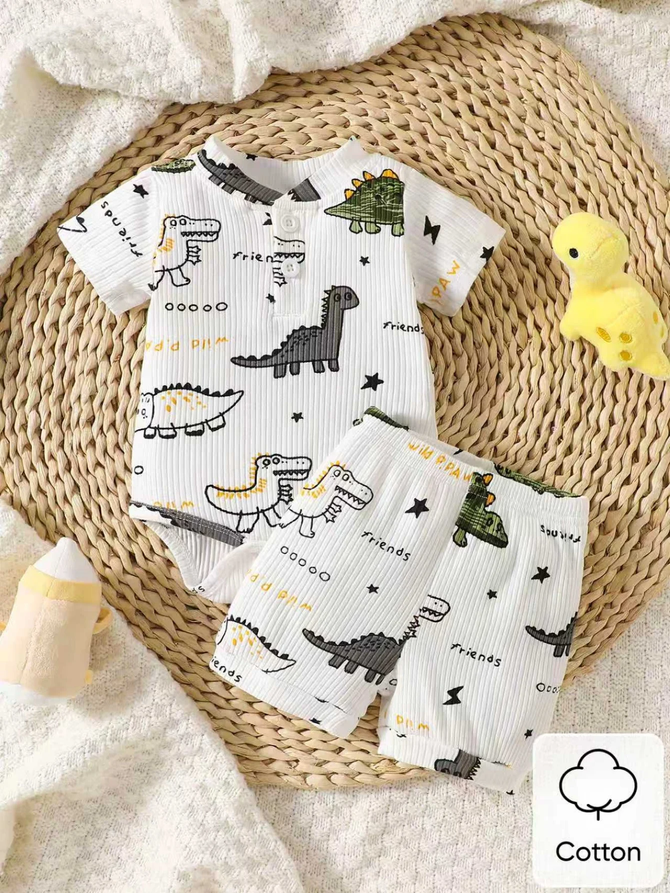 Combinaison d'été rayée blanch - Baby Products On Sale avis et prix