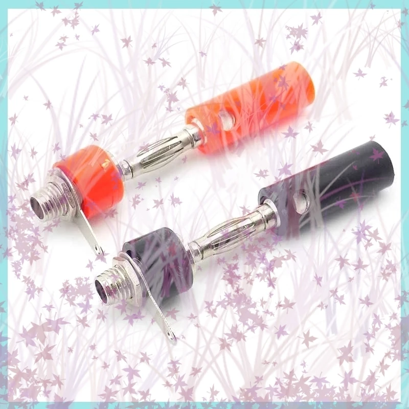 1set Male And Female 4mm Banana Plug Male And Female To Insert Connector Banana Pin DIY Model Parts B2