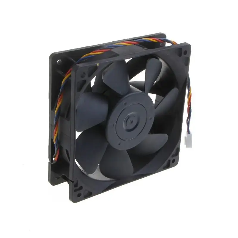 652F Replacement QFR1212GHE 12x12x3.8cm High Speed Cooling Fan 4 Pin 4 wire Connector