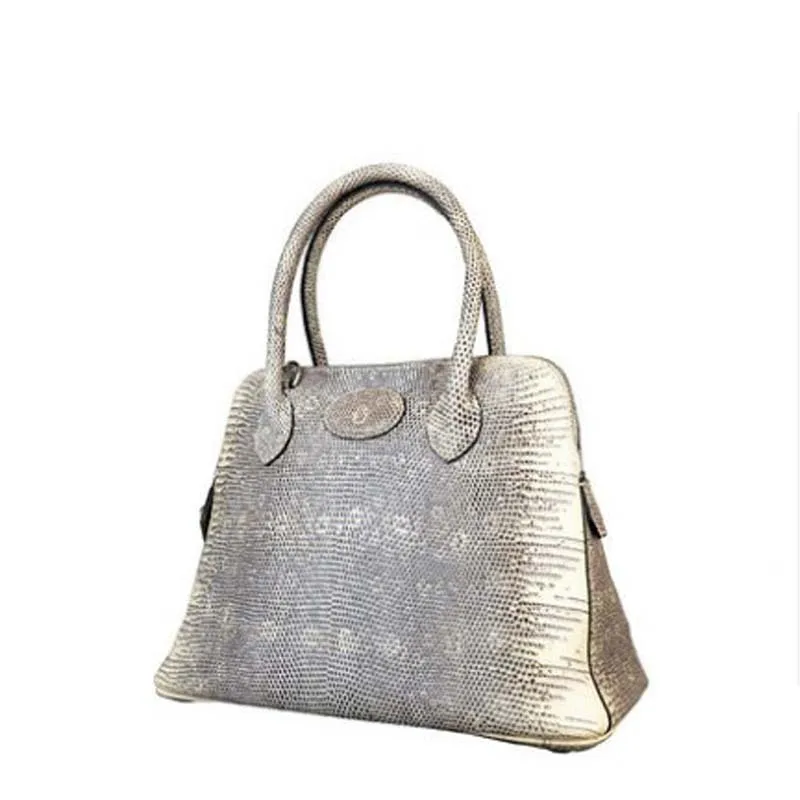 jialante  New lizard skin leather simple small shell bag with one shoulder and small handbag with cross body