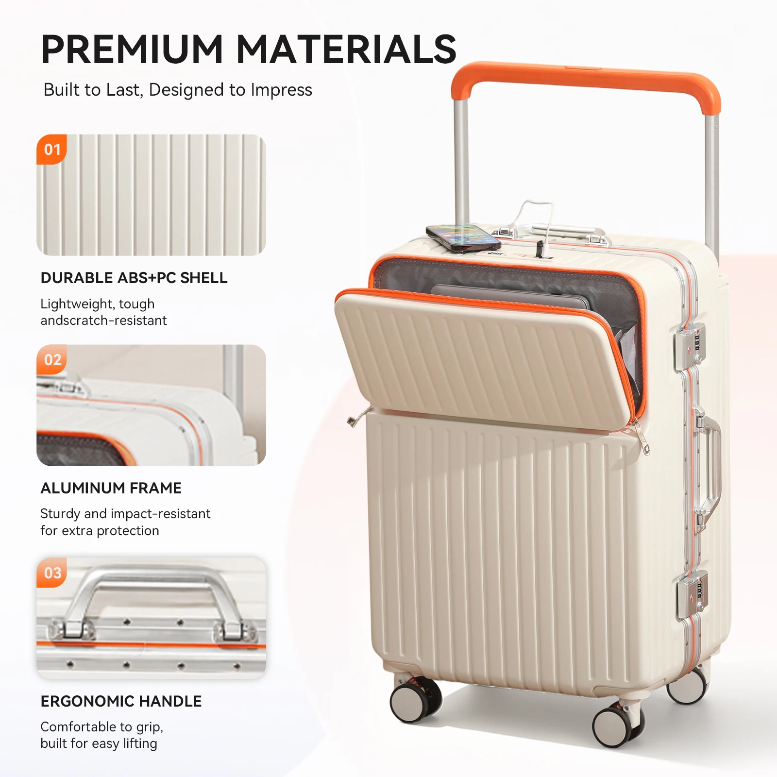 Thumbnail 4 - #2 Hard Shell Suitcases Sale