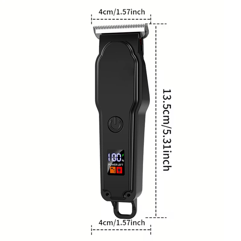 Electric Hair Clipper, Multiple Colors for Adults, Professional Trimmer with Precision Cutting System for Home Barbering