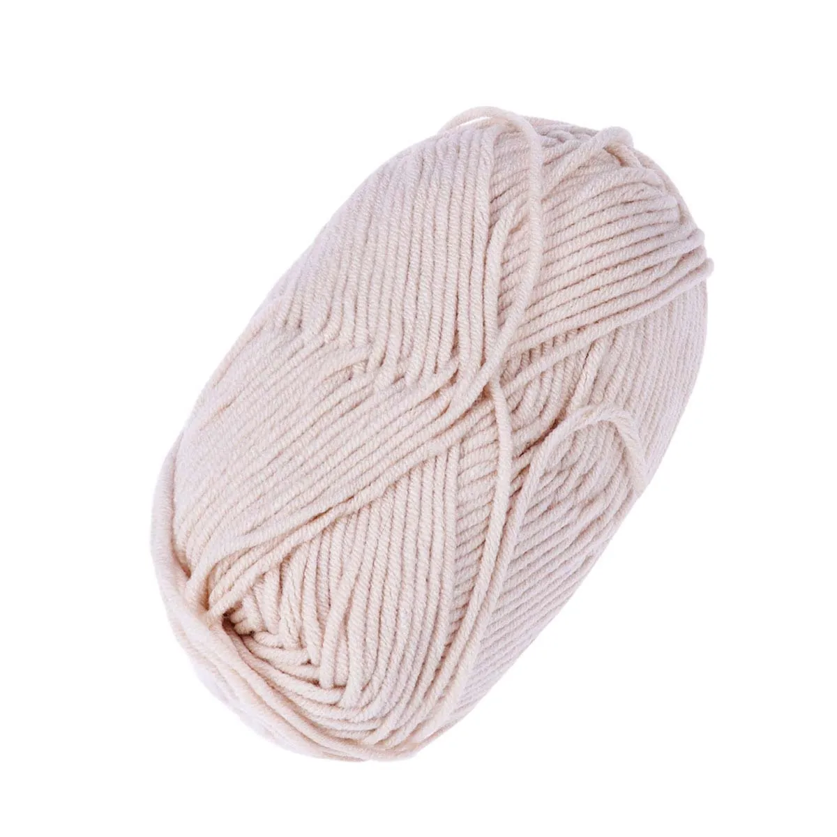 

50 G Milk Cotton Yarn Bulky Thick for Knitting Chunky Crocheting Wool Slub