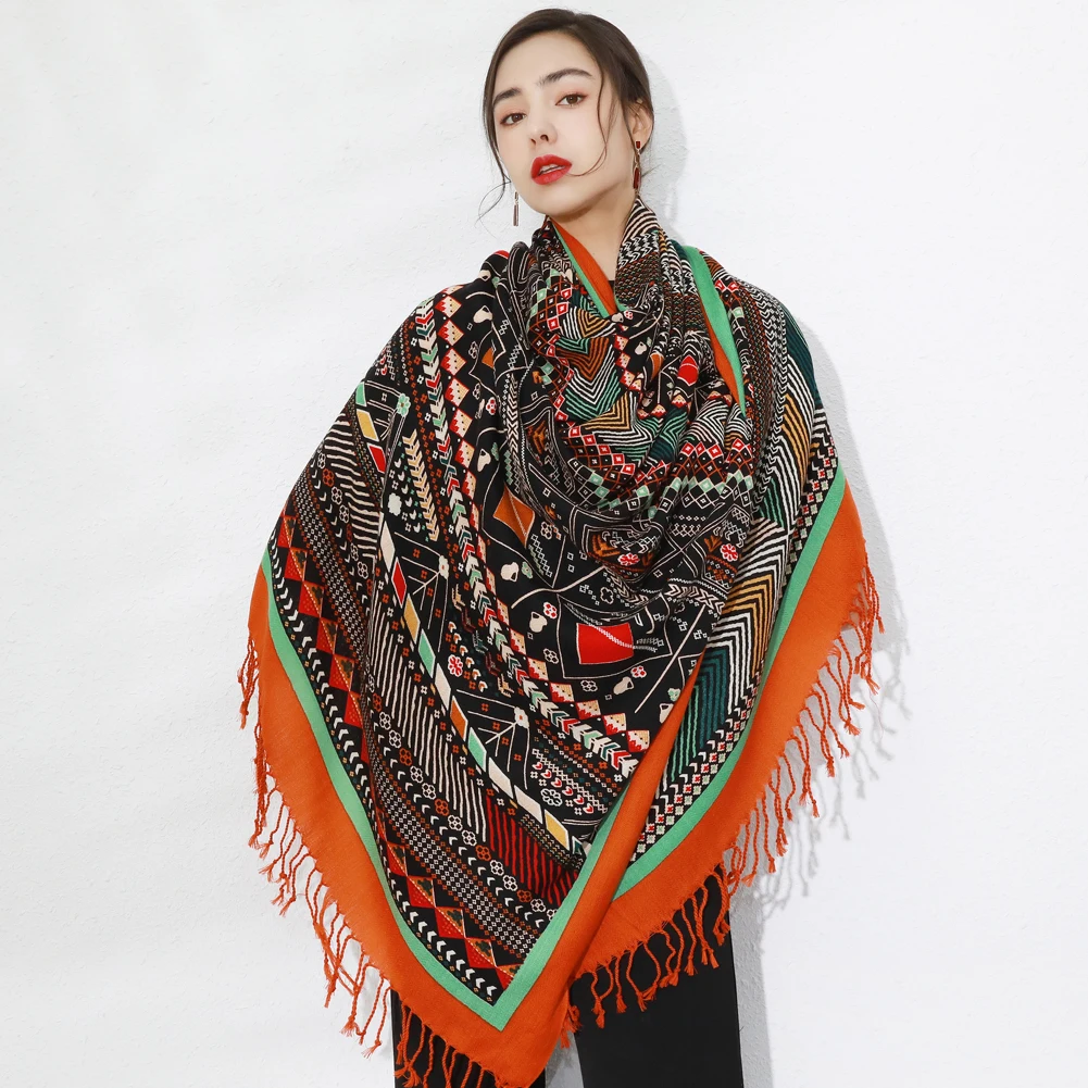 dana-xu-100-wool-large-designer-shawl-scarf-for-women-red-floral-bird-print-winter-warm-pashmina-wrap-with-tassels-gift-for-her