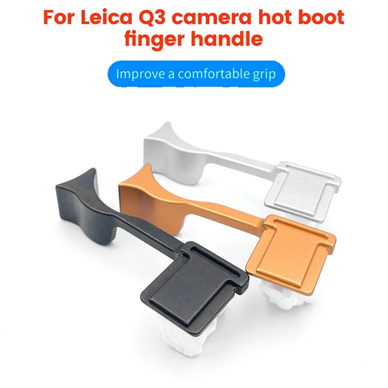 For Leica Q3 Hot Shoe Thumbtack Handle For Leica Q3 Camera Hot Shoe Cover Metal Handle Portable Protective Accessory