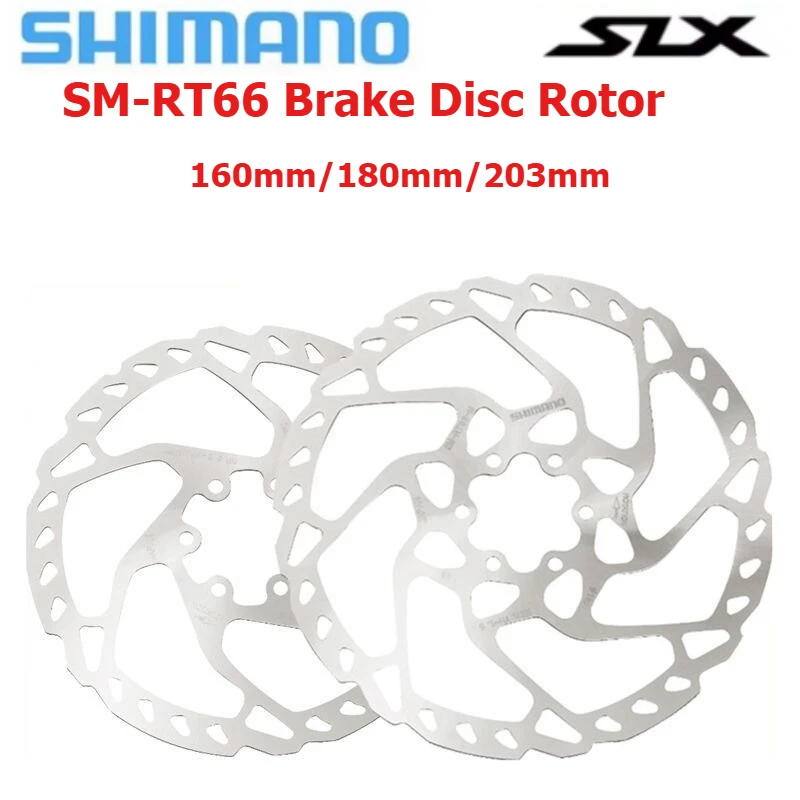 

Тормозной диск SHIMANO SLX M7000 SM RT66, 6 болтов, для велосипедов, 160 мм, 180 мм, 203 мм