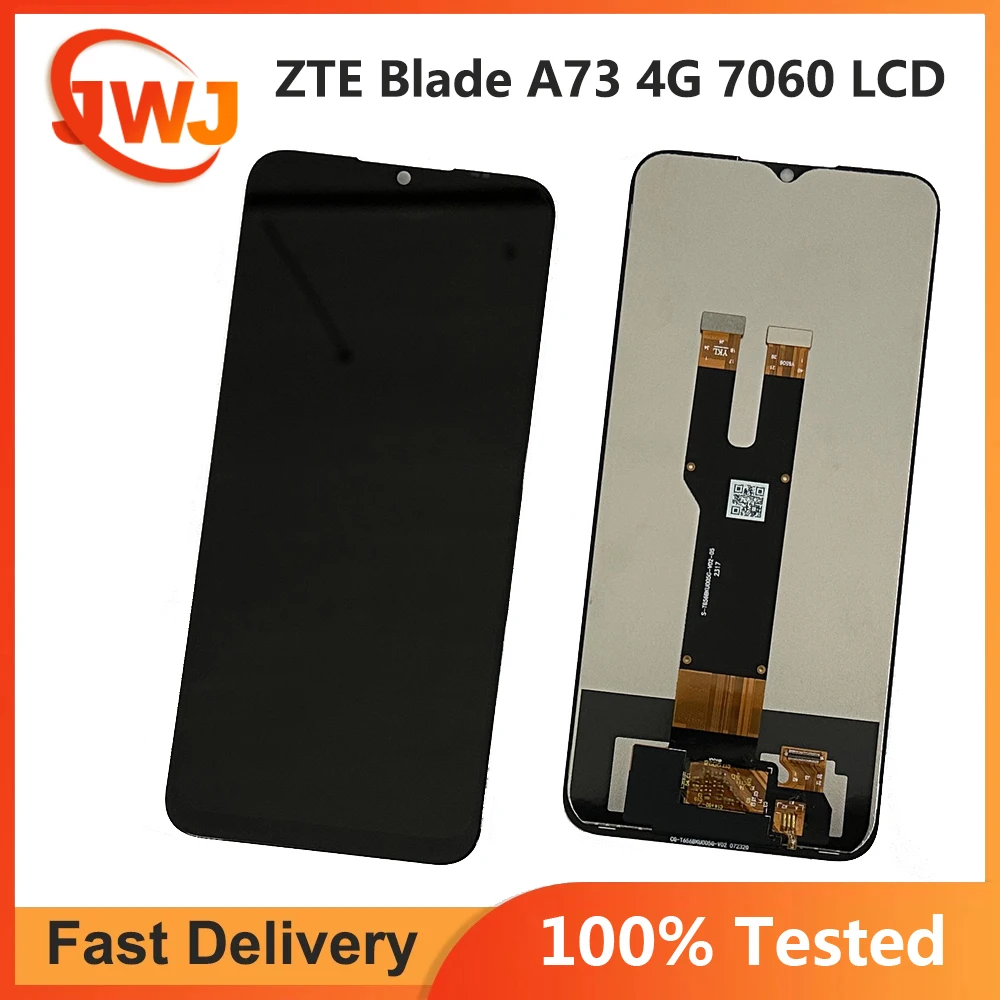 6.6 Inch Black For ZTE Blade V50 Smart 4G 7060 LCD DIsplay Touch Screen Digitizer Panel Assembly Replacement LCD Parts