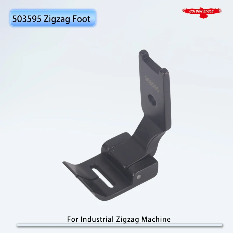 503595   Prensatelas en zigzag de 10mm compatibles con Singer 107W,457G,457U, JUKI LZ-2280,LZ-2284, máquina de coser Industrial en zigzag Consew 175RB