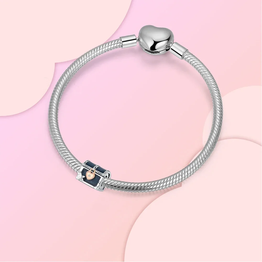 سلسلة حيوانات من دلايات هوليوين للنساء ، تناسب أساور الباندورا الأصلية ، فضة إسترلينية ، فراشة ، مجوهرات حبة ، من من من من من الخرز ، من