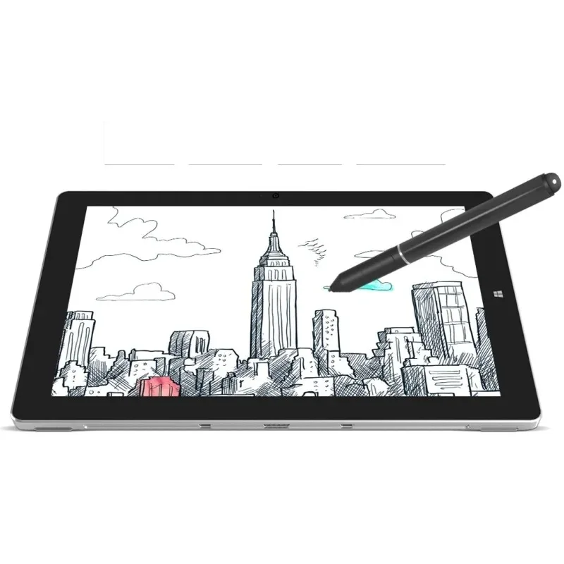 tablet com teclado e caneta