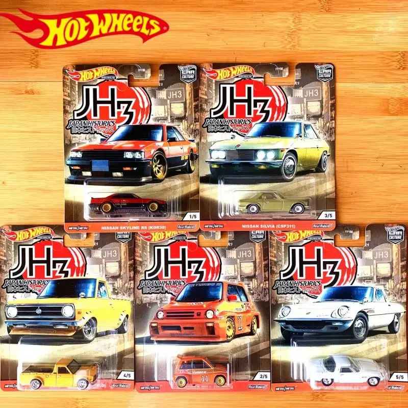 سلسلة ثقافة السيارات الأصلية ذات العجلات الساخنة 1/64 أفق التاريخ الياباني نيسان Fpy86 نموذج سيارات ألعاب دييكاست هدايا عيد الطفل