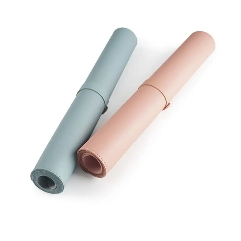 Tapis de souris multifonctionnel double face en PU, imperméable, grande taille, couverture de Table, résistant à la saleté, antidérapant, pour clavier et bureau