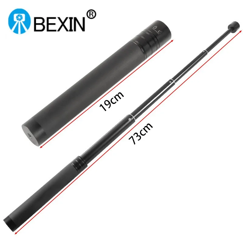 BEXIN P275A Selfie Stick 1/4 Screw Handheld Stabilizer Adapter Adjustable Tripod Monopod Mount Extension Rod for DSLR Camera