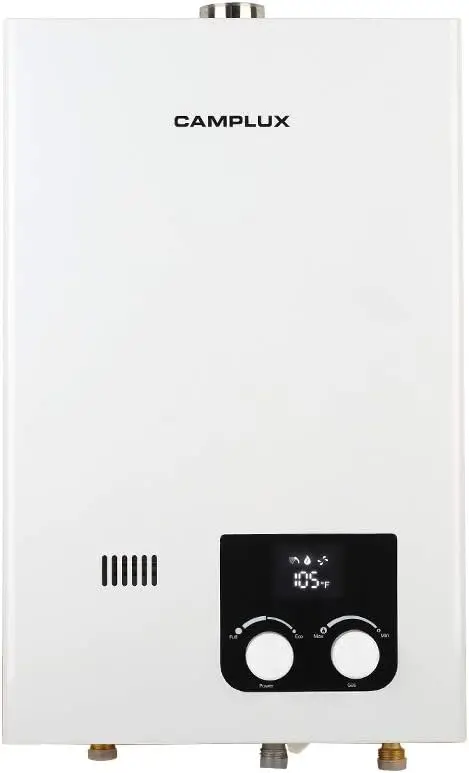 

CAMPLUX Propane Tankless Water Heater 2.64 GPM, CM264 Gas Tankless Water Heater Indoor, 68,000 BTU On Demand Hot