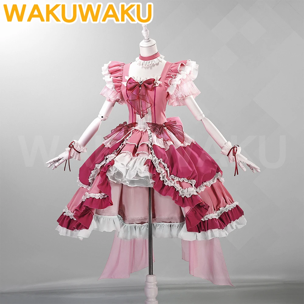 

IN STOCK Sakura Kyouko Cosplay Costume Anime Puella Magi Madoka Magica【S-2XL】WakuWaku Women Plus Size
