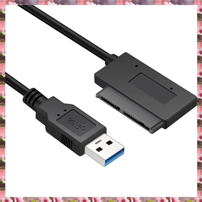 2025 USB 3.0 To Micro-SATA Adapter Cable SATA Hard Drive Converter Cable For 1.8Inch HDD SSD Converter Cord,USB 3.0 To Micro-SAT
