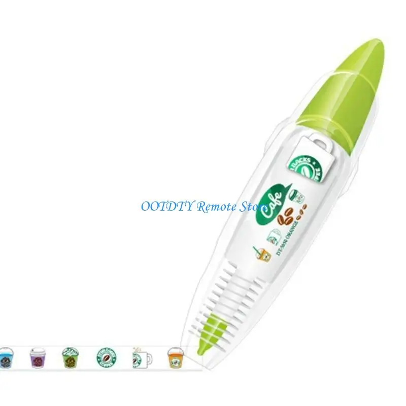 

Decorative Lace Correction Tape Retractable Cartoon Correction Tape Scrapbooking Sticker Tape for Journal Photo Album