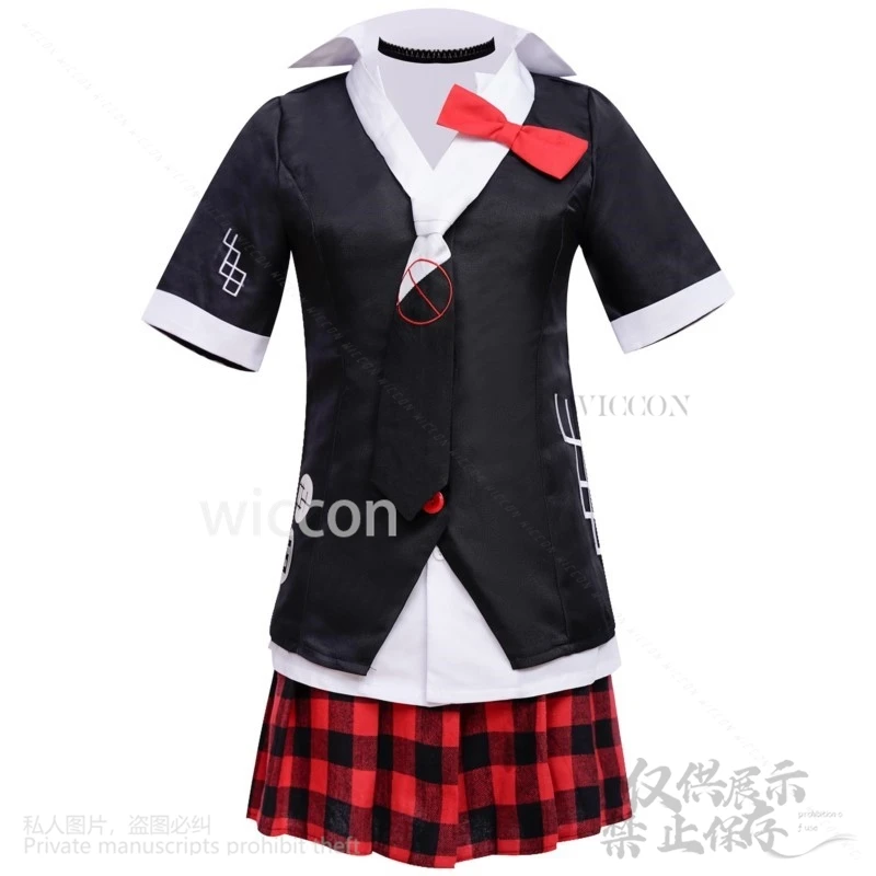 Enoshima Junko Cosplay Hot Anime Game New Dangaronpaaa Costume Uniform Jk Dress Lolita Girls Wigs Jirai Kei Sexy Cute Customized