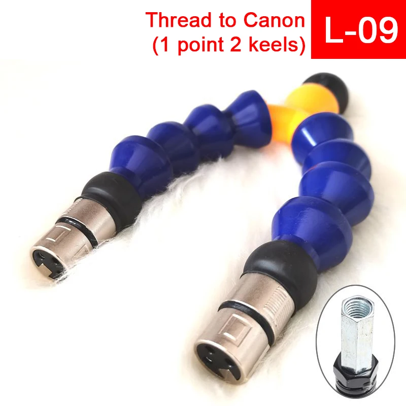 Reciprocating Linear Motor Parts 3 XLR Suction Cup Holder End Connector Vac-u-lock Bendable Spring Connector M8/M10