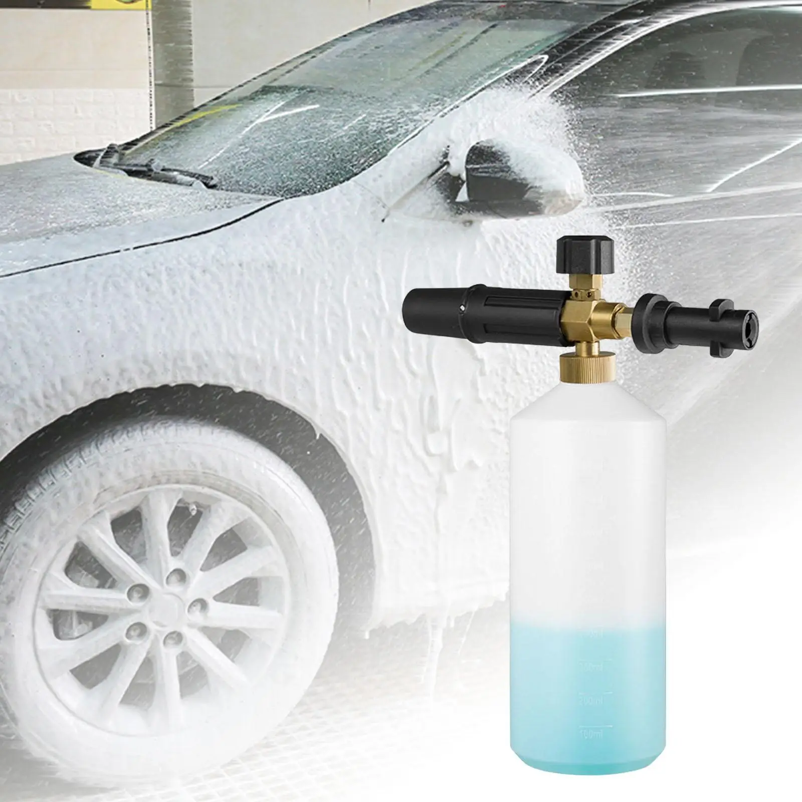 Foam Adapter 1000ml Car Washing Car Washer Foam Pot Foam Generator for