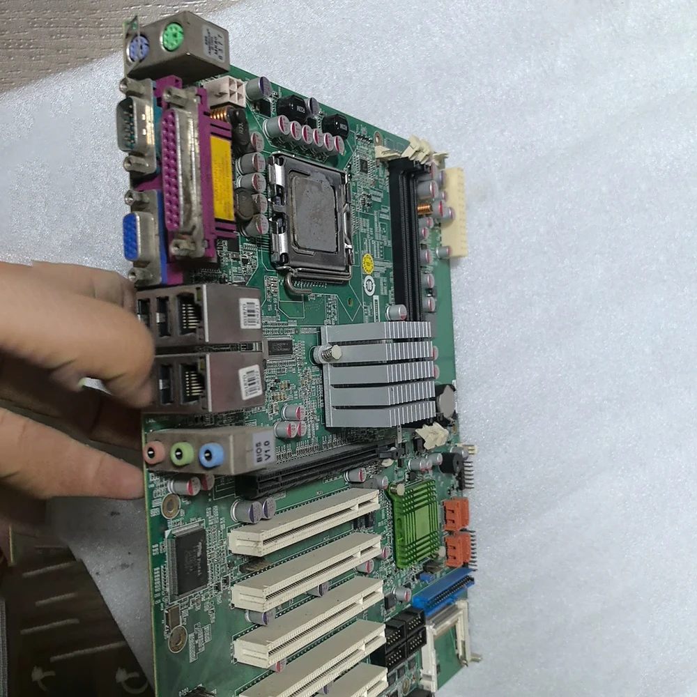 EB-621 Rev:2.0 Industrial motherboard dual network card LGA775 EB-621