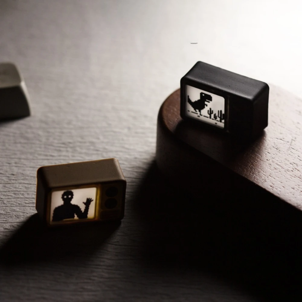 

Колпачок для клавиатуры Rusty Lake Artisan, прозрачная крышка для ТВ-клавиатуры, игровой полимерный колпачок для механической клавиатуры, аксессуары, подарок