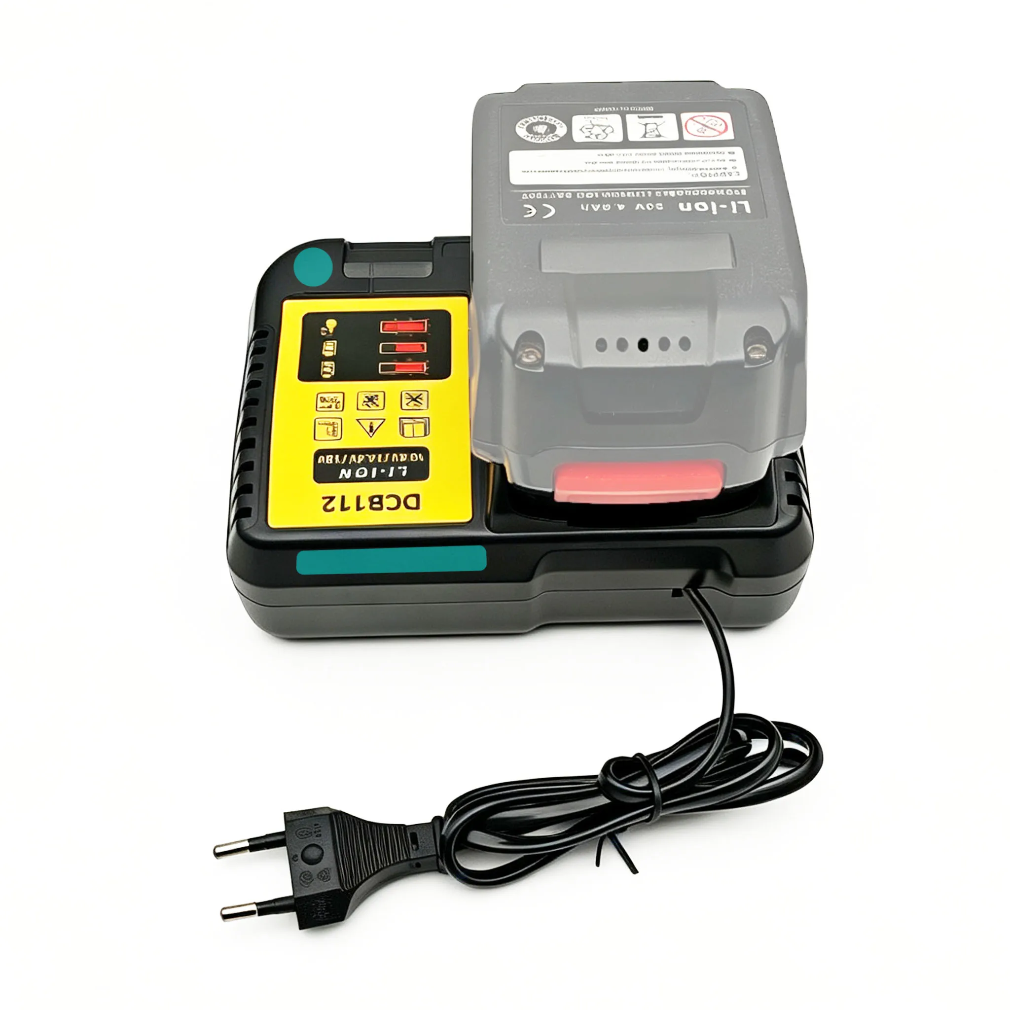 Power Tool Parts For Dewalt 10.8V 12V 14.4V 18V 20V Lithium Ion Battery Case DCB206 DCB120 DCB107 Charger DCB112 DCB115 DCB105