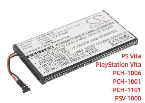 

Аккумулятор 2200 мАч для Sony PCH-1001; PCH-1006; PCH-1101;PlayStation Vita; PS Vita