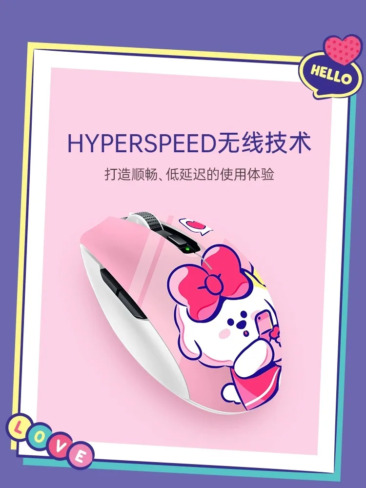 Mouse nirkabel mode ganda Razer LINE FRIENDS Co bermerek Orochi V2