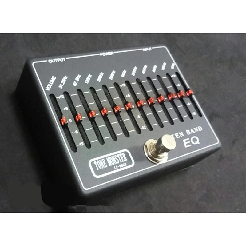 

Ly rock single rock effector 10 segment equalizing single pedal