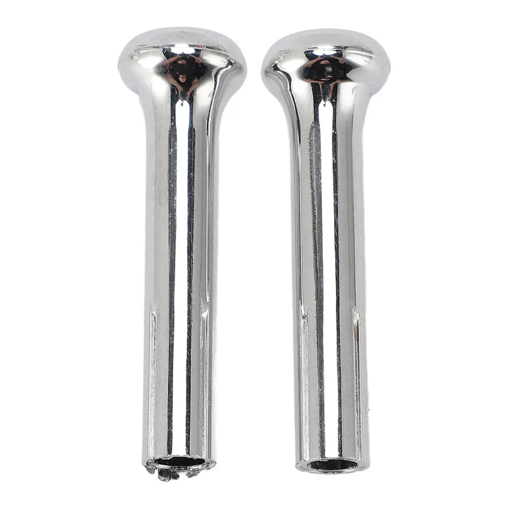 2 PCS Precise ABS Door Lock Knobs IN6728Z Chrome Interior Door Knob Car Lock Pin Set Door Component Swap