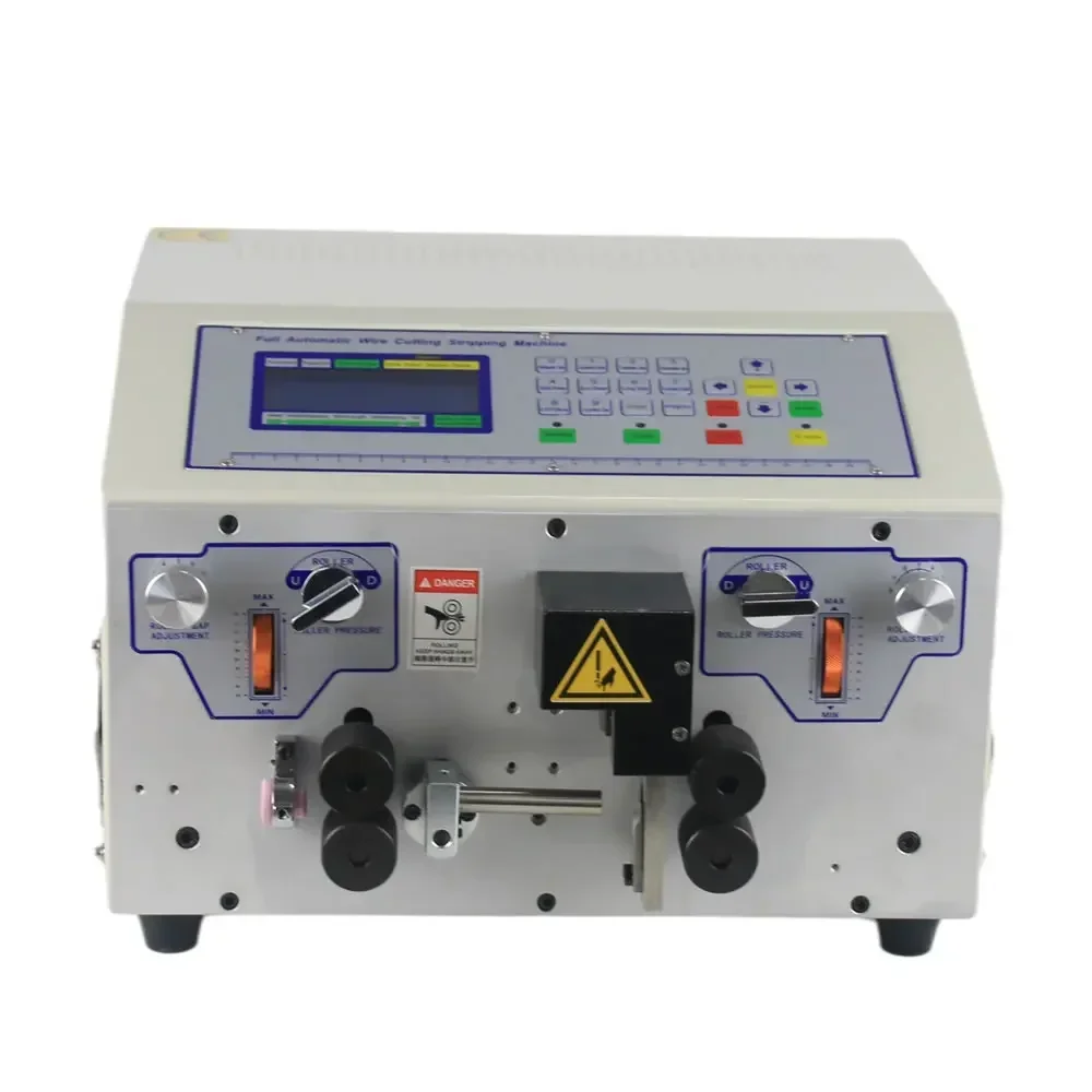 

SWT508MAX25 Automatic Wire Cutter Stripper 16MM2 25MM2 Touch Screen Adjustable Cable Stripping Peeling Cutting 220V 110V