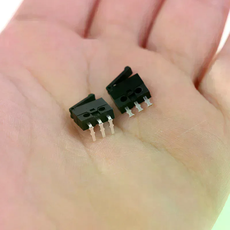 10Pcs Camera Switch Reset Detection Stroke Limit Miniature Switch Straight Bent Feet
