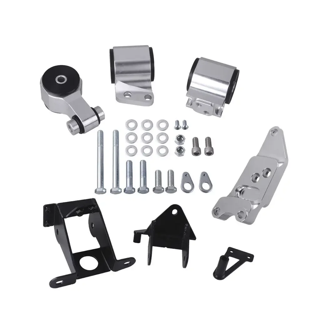 Kit de Montagem para Troca de Motor Automotivo, Suporte de Motor de Alumínio de 2 Parafusos, Compatível com Honda Civic SI 70A 2006-2011, Acessórios para Chassi de Carro