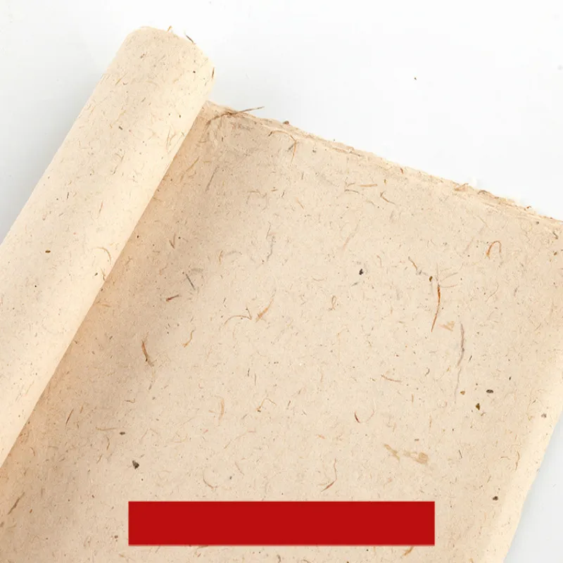 Flower Palnt Yunlong Long Fiber Xuan Paper Mulberry Paper Chinese Painting Calligraphy Half-Ripe Rice Paper Brush Writing Papier