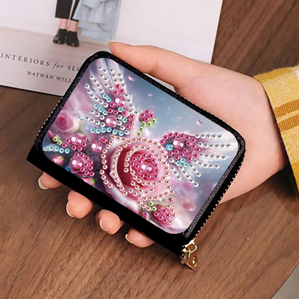 

Creative Diamond Painting Clutch Handbag Artistic and Practical Perfect for DIY Custom Gift for Smartphone Users