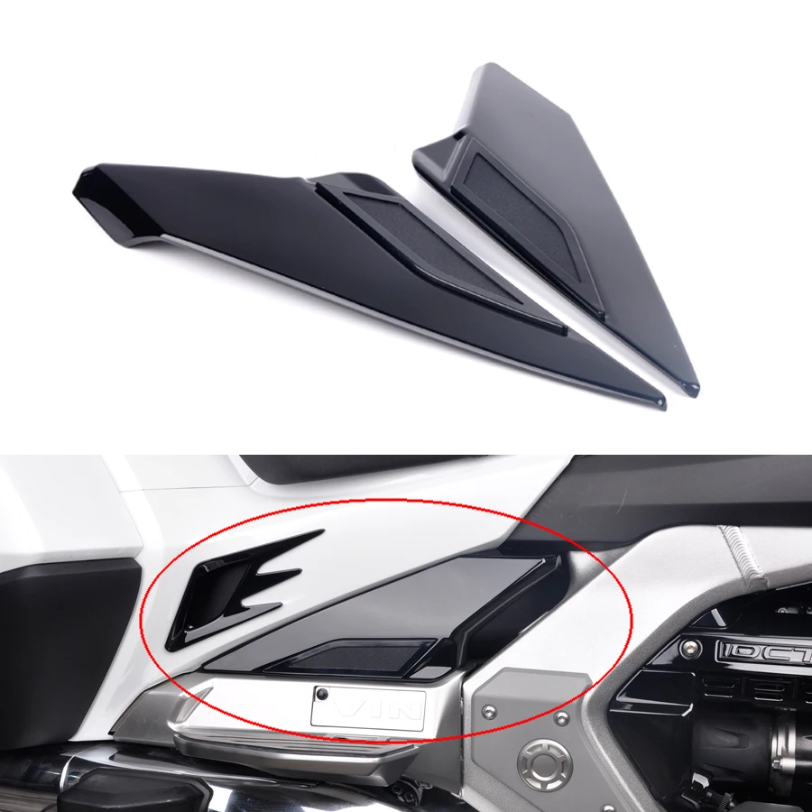 

For Honda Gold Wing 1800 GL1800 GL1800B F6B Motorcycle Accessories Side Fairing Covers Decorative Trims Black Trim Kit 2018-2023