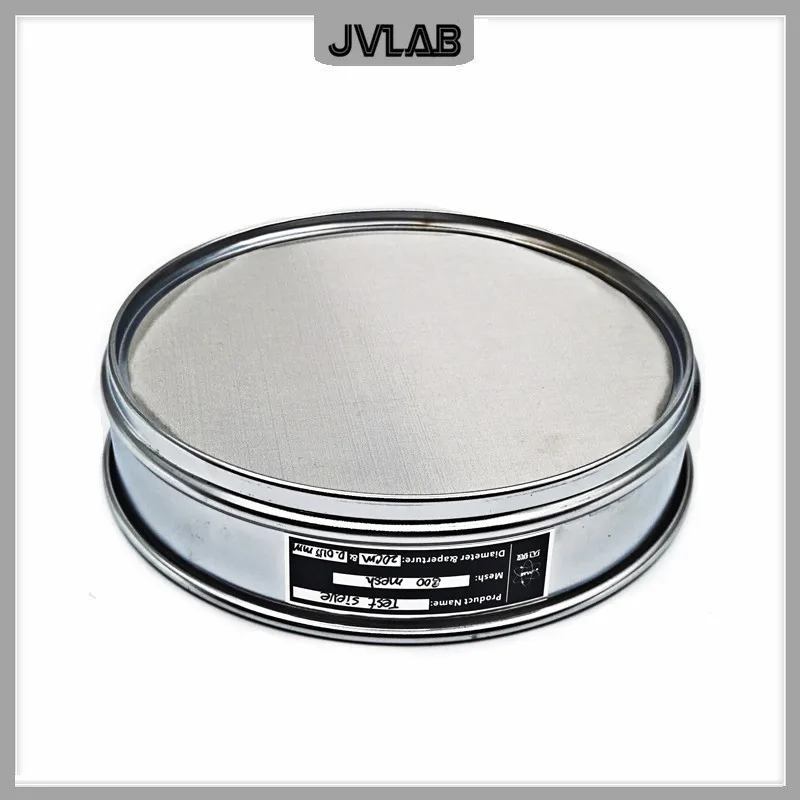 Analysis Sieve Sampling Inspection Standard Lab Test Sieve 304 SUS Filter Mesh Chroming Frame Diameter 20cm 900 Mesh / 0.01mm