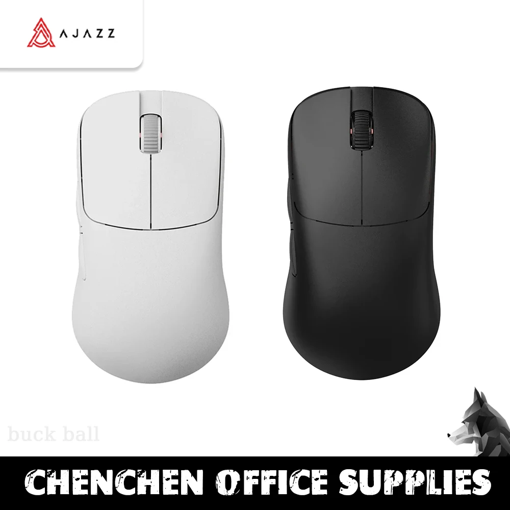 

Ajazz AJ099 Wireless Gamer Mice 2-Mode USB 2.4G Wireless AJ199 Mouse Lightweight PAW3311 Sensor 12000DPI Adjustable Office CSGO