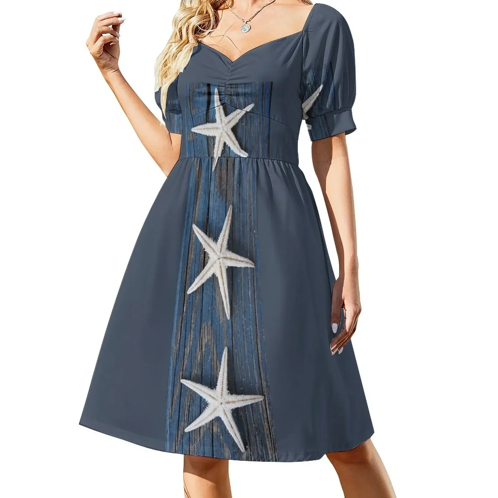 

starfish Short-Sleeved Dress fairy dress dress for women evening dresses luxury 2025