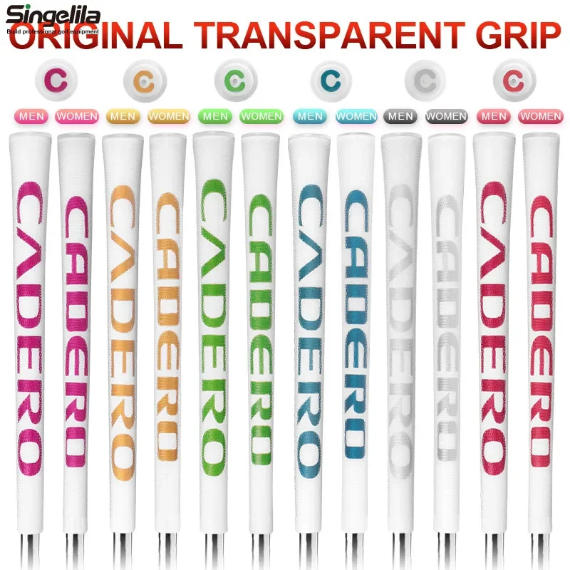 10 مقابض جولف/مجموعة CADERO 2X2 AIR NER Crystal Standard Golf Club Grips غير قابلة للانزلاق، ممتصة للصدمات 6 ألوان مختلطة اختيارية