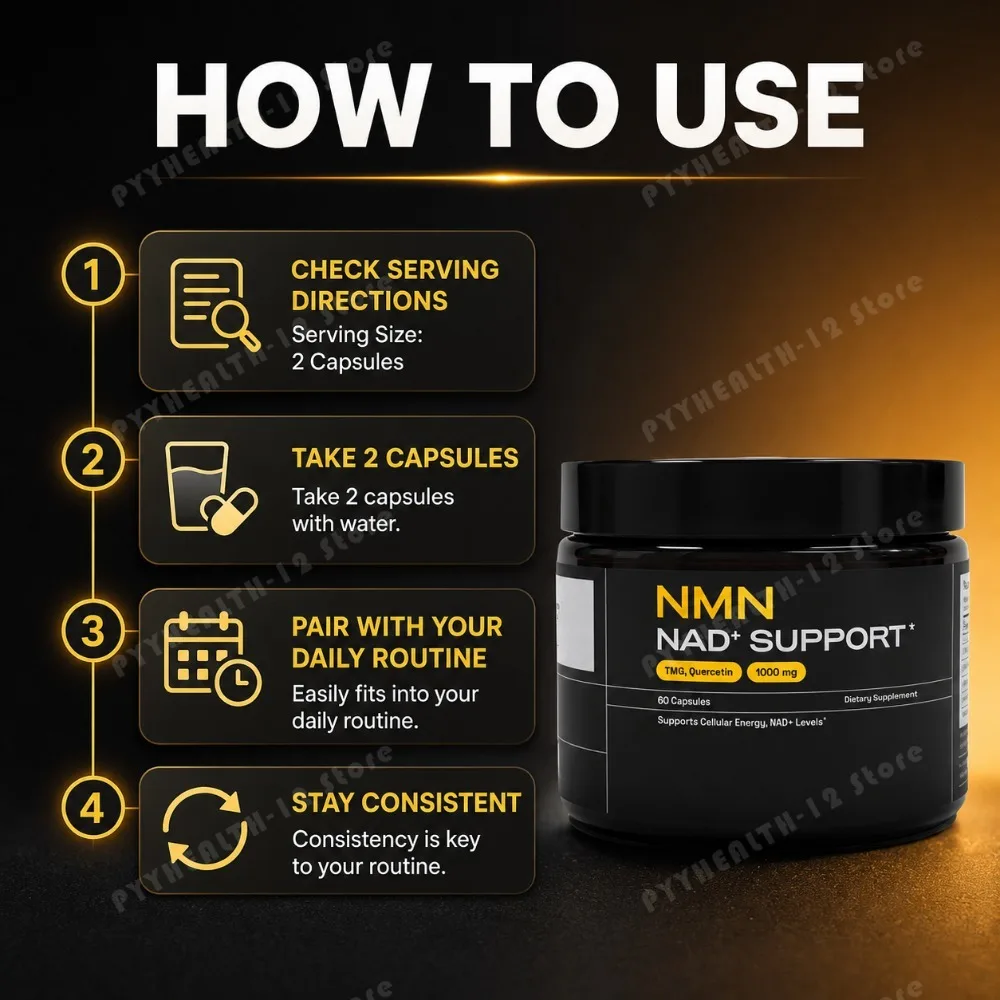 Капсулы NMN NAD+ 1000 мг с TMG – обзор и цена Wellness Quercetin