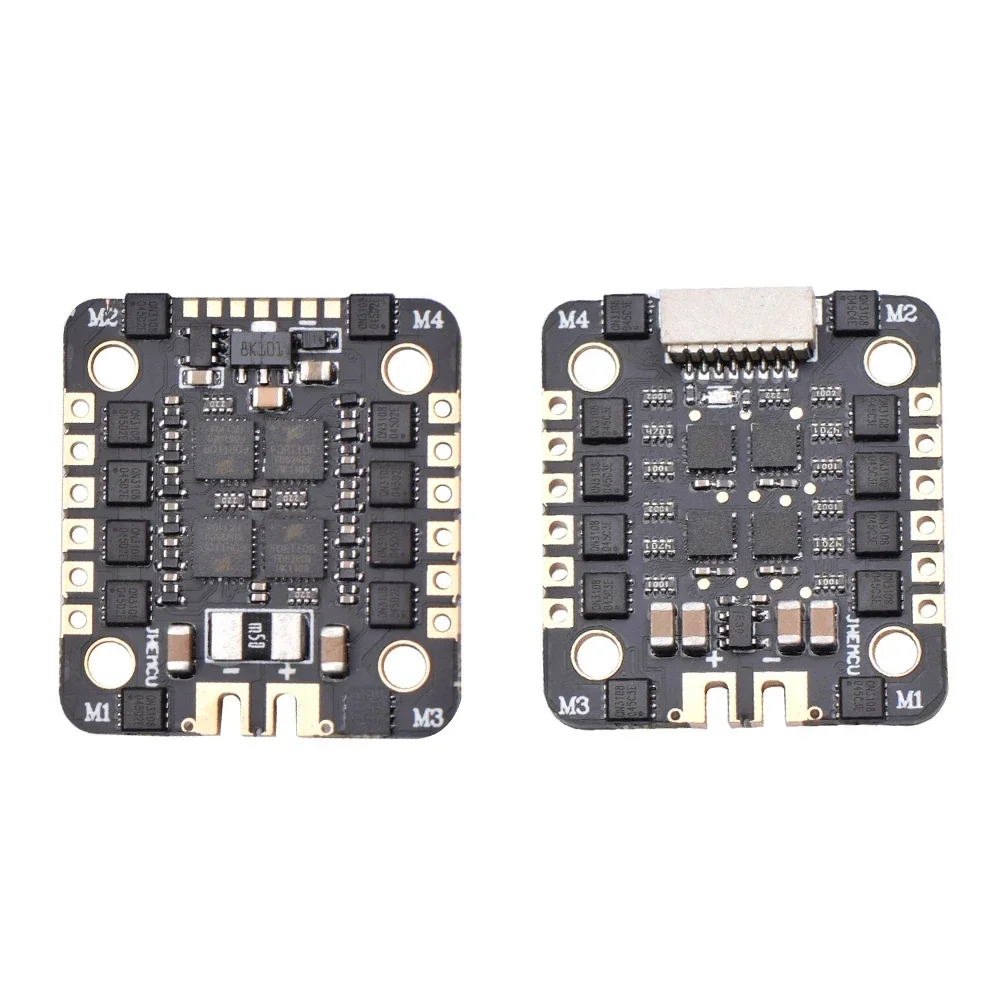 JHEMCU EM40A BLHELI_S DShot600 Hole Distance 20mm 2-6S 4in1 Brushless ESC Suitable for RC FPV Racing Freestyle Micro Drones