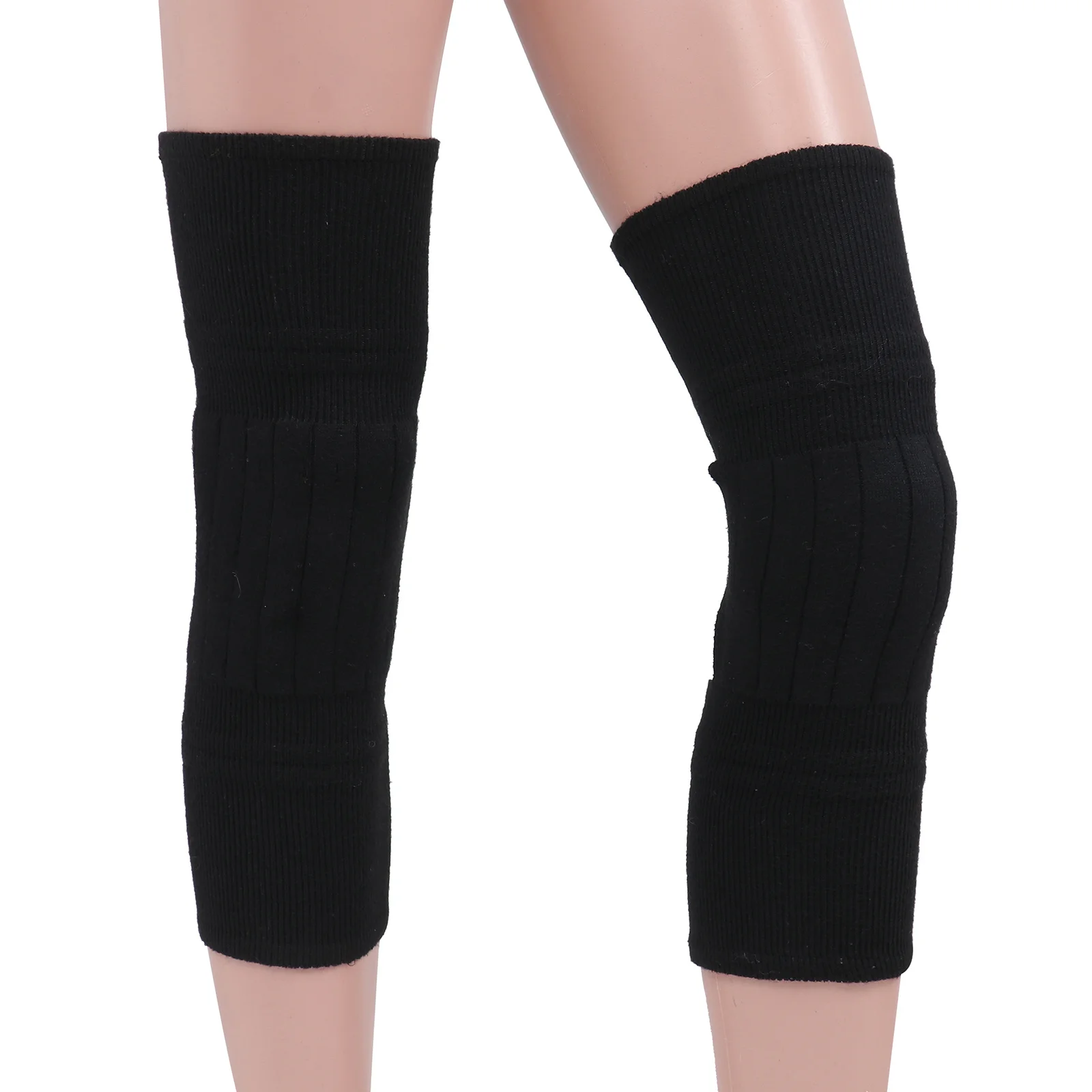 

Пара кашемировых наколенников: утолщенные, теплые, для зимних видов спорта на открытом воздухе, поддержка суставов при боли, восстановление после травм мениска