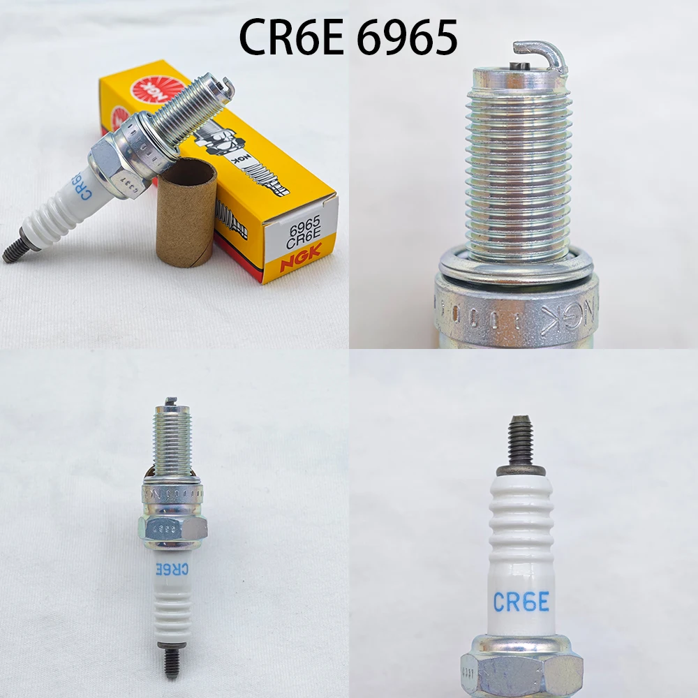 1pcs Original Motorcycle NGK Spark Plug CR6E CR7E CR8E CR9E For CB400 GW250 Hornet FZR XJR Bandit ZRX