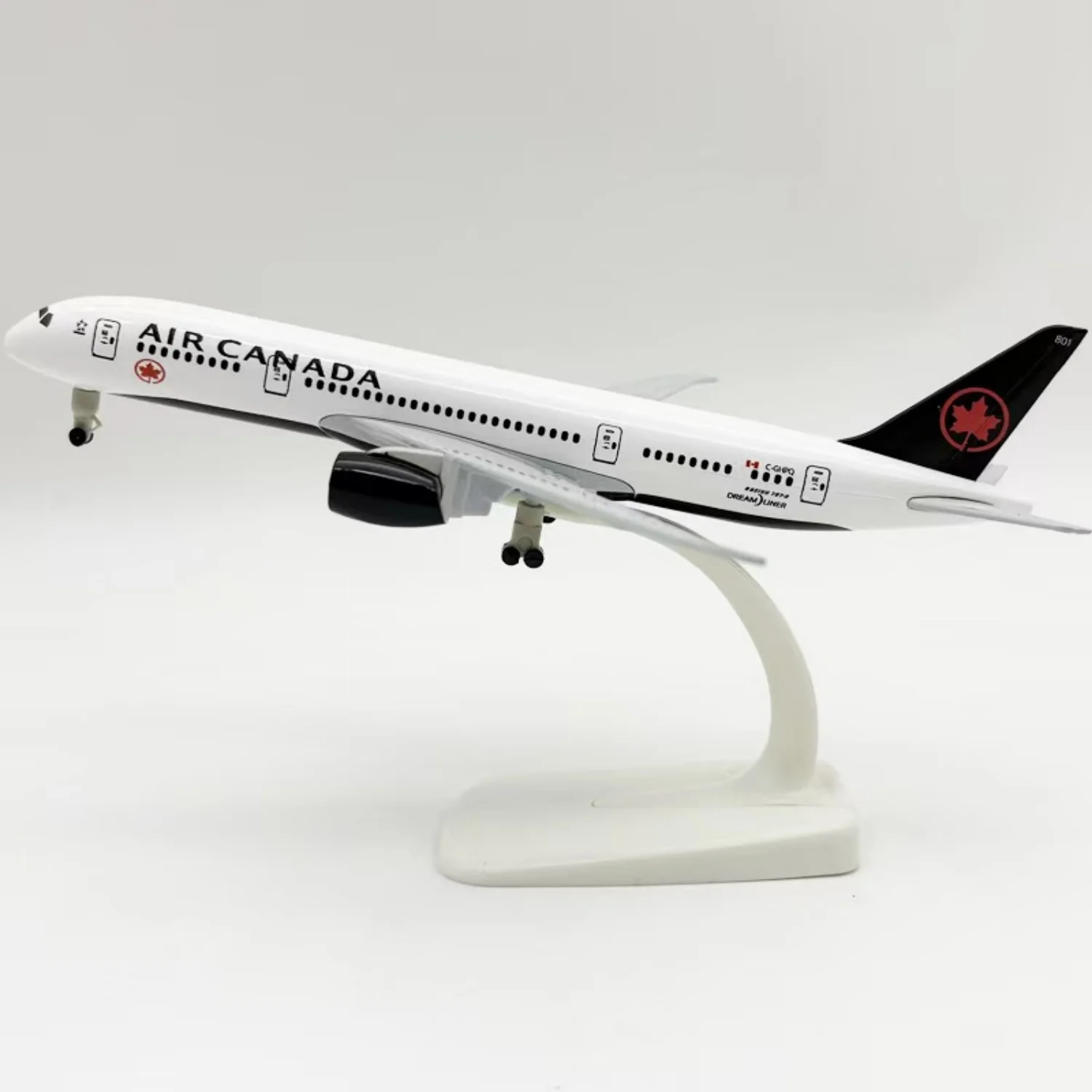 19 см сплав металла Air Canada Boeing 787 B787 Airlines литая под давлением модель самолета Airways модель самолета с колесами шасси