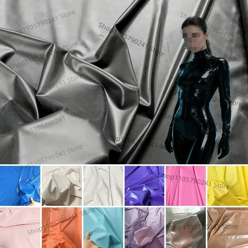 100/300cm Latex Rubber Sheet Elastic Smooth Waterproof Fabric for DIY Sewing Dress Costume Oil Mattress Bed Cover