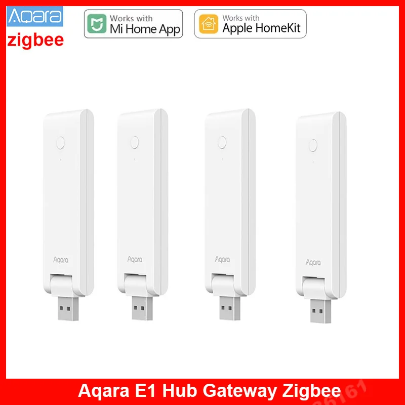 AQARA E1 Zigbee Hub USB Smart Gateway Wireless Zigbee Connect Remote MIHOME (China region) and  Homekit App