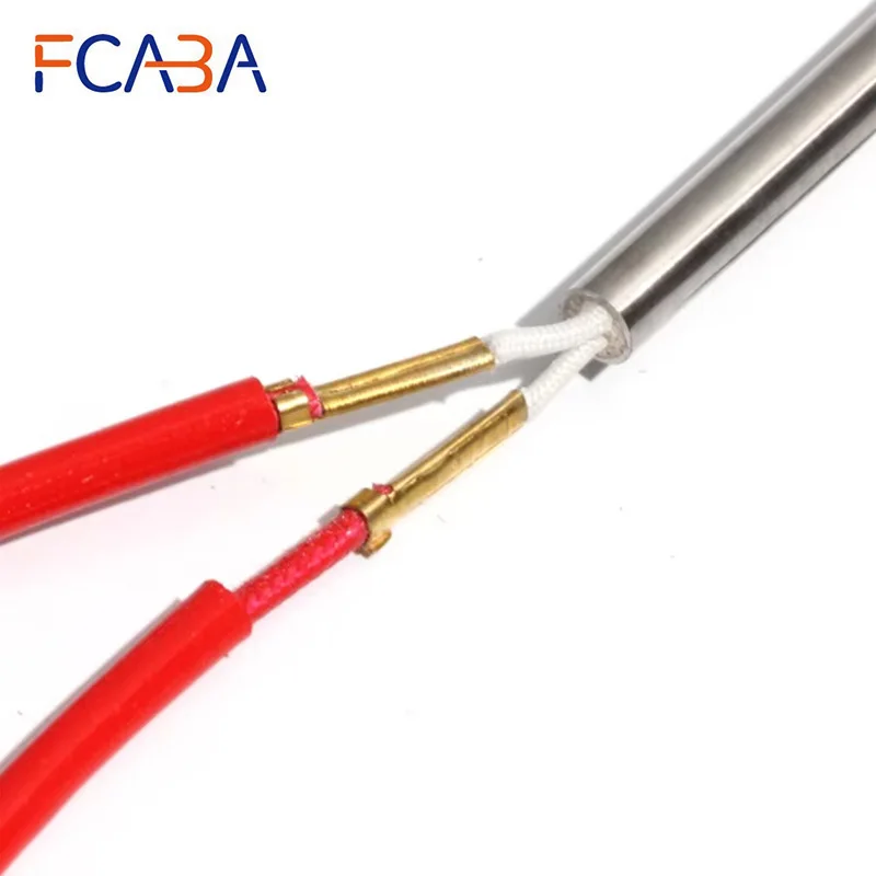 5PCS 8mm 380 ~ 500mm 201SUS Riscaldatore a cartuccia 110V/220V/380V Tubo di riscaldamento 750W/800W/840W/900W/1000W Elemento di resistenza