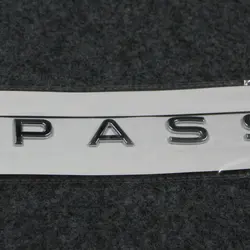 Apply to Passat B8 Tailgate label Trunk letter label ABS plastic silvery